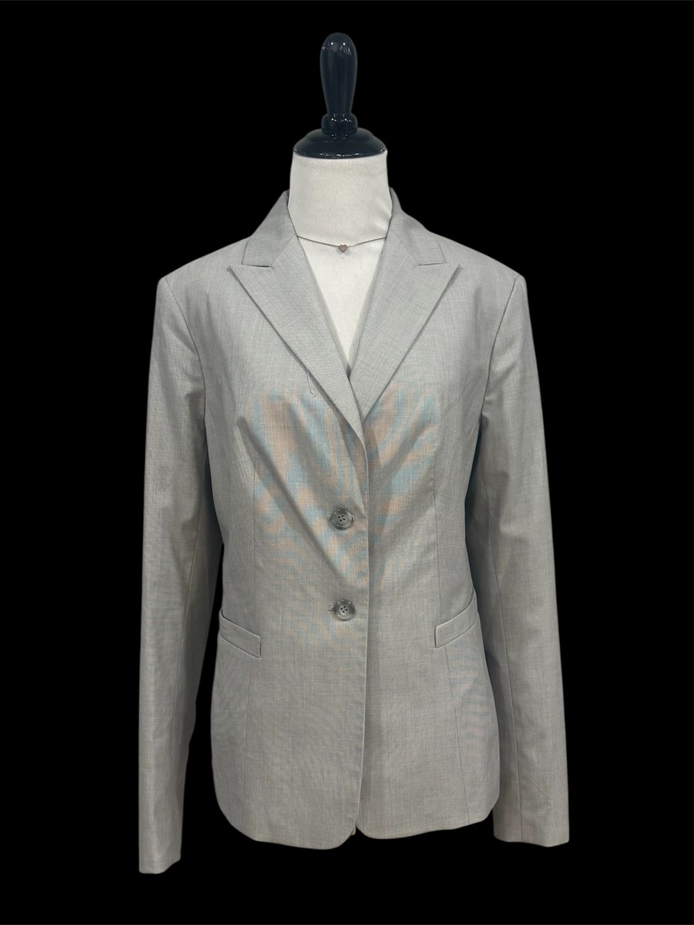 NWT The Limited Women’s Light Gray 2 Button Career Blazer Jacket Size 8